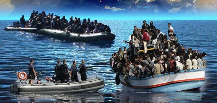 “Τσουνάμι” μεταναστών στις μεσογειακές ακτές