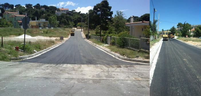 Ολοκλήρωση ανακατασκευής οδών στον Δήμο