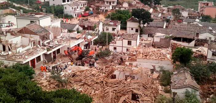 Στους 381 οι νεκροί από τον σεισμό στην Κίνα