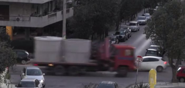 Φραγκοκλησιάς & Ακακιών: 810 οχήματα/ώρα και φορτηγά! – VIDEO
