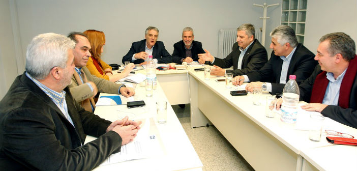 Συνάντηση αντιπροσωπείας της ΚΕΔΕ με εκπροσώπους του ΣΥΡΙΖΑ