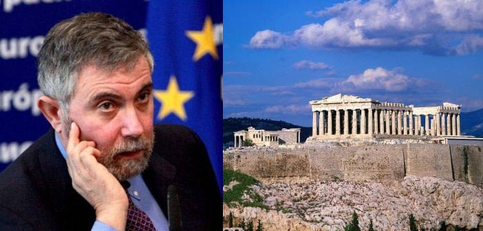 Πολ Κρούγκμαν: “Η Αθήνα πρέπει να καταστραφεί”!
