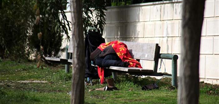 Στον κήπο του Ζαππείου υπάρχει η… γειτονιά των αστέγων