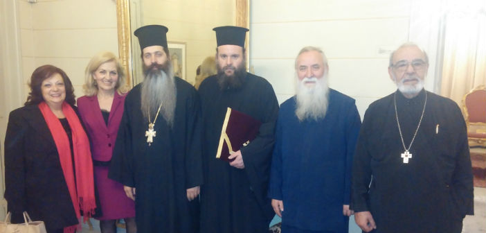 Εγκαινιάστηκε η έκθεση της αγιογράφου Ξ. Παπαγεωργίου-Λεπενιώτη