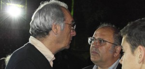 Ο αναπληρωτής υπουργός Οικονομικών Δημήτρης Μάρδας με τον αναπληρωτή υπουργό Πολιτισμού Νίκο Ξυδάκη