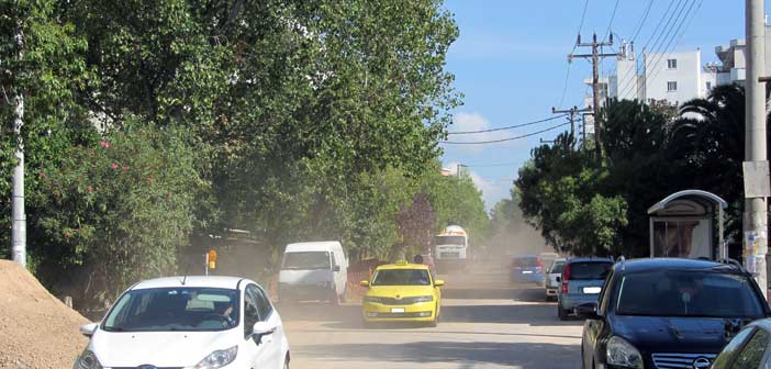 “Τοπίο στην ομίχλη” η οδός Φραγκοκλησιάς