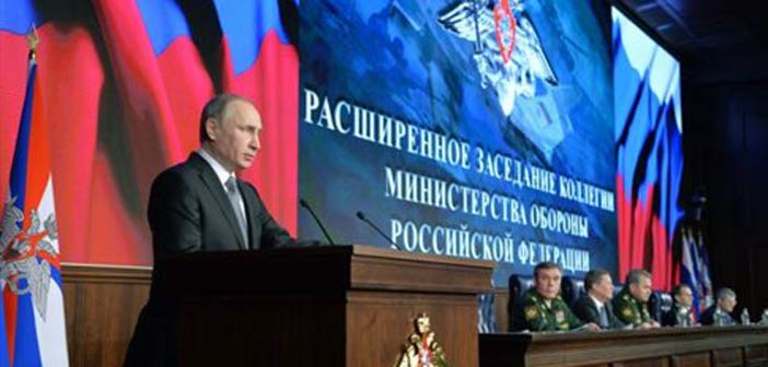 Βλ. Πούτιν: Όποιος απειλεί τη Ρωσία στη Συρία θα καταστρέφεται