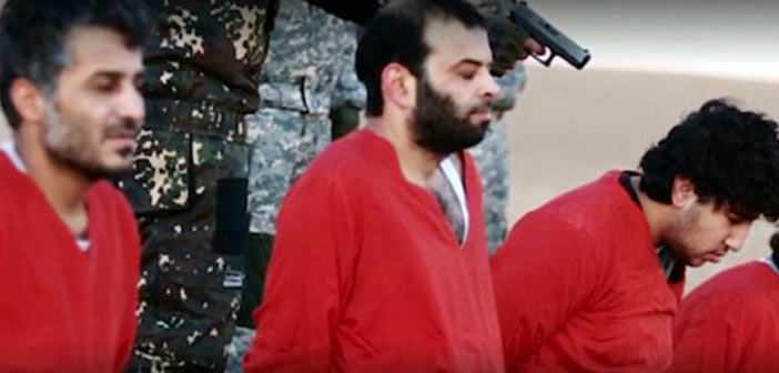 Βίντεο φρίκης με εκτέλεση πέντε Βρετανών “κατασκόπων” από το Ισλαμικό Κράτος