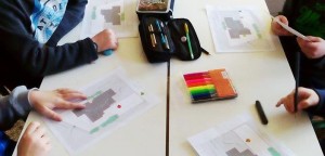 Μαθητές συμμετέχουν στον σχεδιασμό του προαύλιου χώρου του σχολείου τους