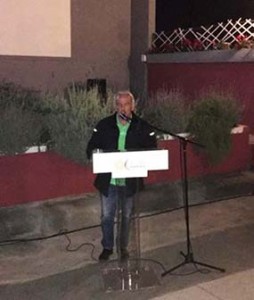 Ο δήμαρχος Πεντέλης στην εκδήλωση για τον απολογισμό πεπραγμένων της Π.Ε. Βορείου Τομέα