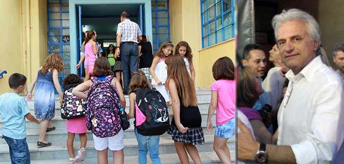 Γ. Σταθόπουλος: Σας καλωσορίζουμε στα αναβαθμισμένα σχολεία μας
