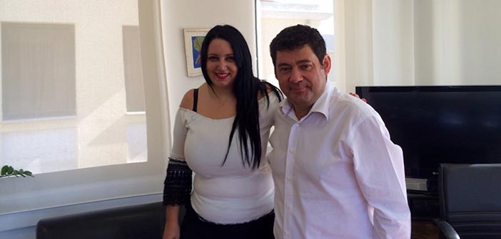 Η Άννα Ασπραδάκη ευχαριστεί τον δήμαρχο Λυκόβρυσης – Πεύκης