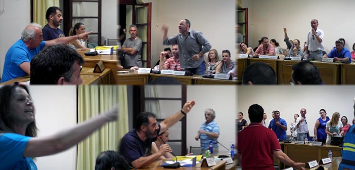 Συνεδρίαση – «Βατερλό» στο Δ.Σ. Πεντέλης με χαμένους τους εργαζόμενους – VIDEO