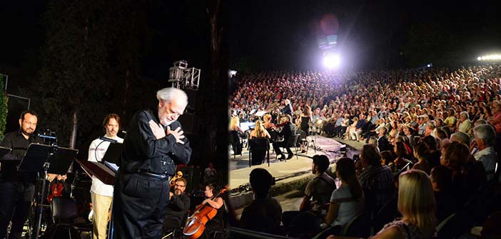 Μεγαλειώδης συναυλία του Γιάννη Μαρκόπουλου στο Φεστιβάλ Παπάγου-Χολαργού