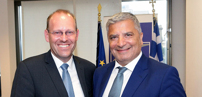 Συνάντηση προέδρου ΚΕΔΕ με τον δήμαρχο του γερμανικού Δήμου Siudelfingen