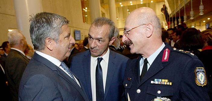 Στην τελετή εορτασμού της ημέρας της Ελληνικής Αστυνομίας ο πρόεδρος της ΚΕΔΕ