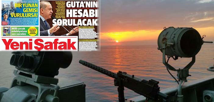 Yeni Safak: Σενάριο για χτύπημα και βύθιση ελληνικού πλοίου στο Αιγαίο