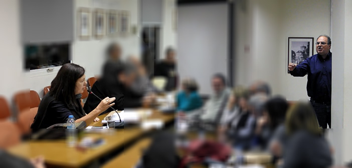 Η Λ. Καρατζά «έβγαλε από τα ρούχα του» και από την αίθουσα του Δ.Σ. τον δήμαρχο!-VIDEO