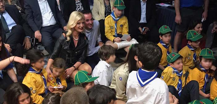 Καλή προσκοπική χρονιά ευχήθηκε η Μ. Πατούλη-Σταυράκη στους Προσκόπους του Αμαρουσίου
