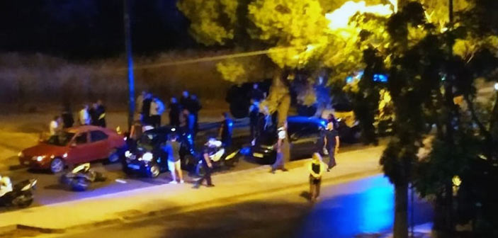 Τροχαίο ατύχημα στο Χαλάνδρι – Δύο τραυματίες, ο ένας αστυνομικός