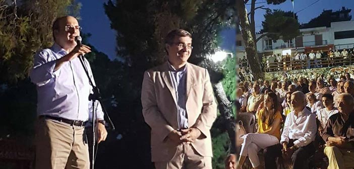 Προεκλογικό happy end για τον Κωστή Χατζηδάκη στα Μελίσσια (Βίντεο)