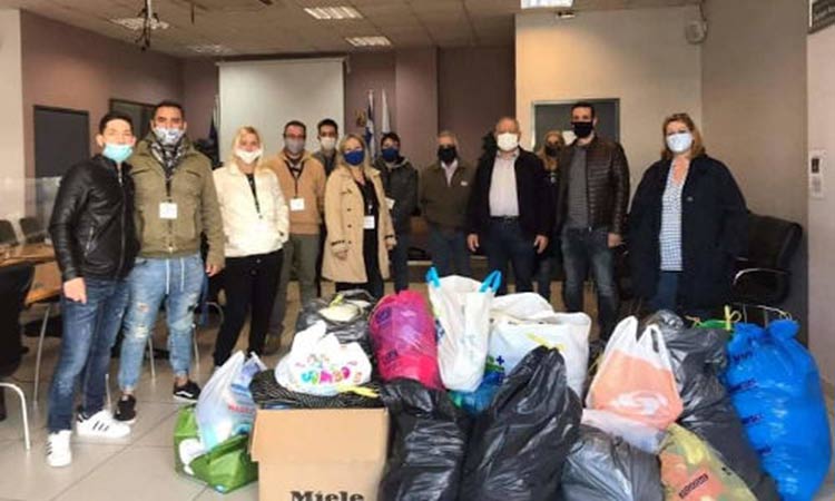 Με επιτυχία η συγκέντρωση ανθρωπιστικής βοήθειας για τους πληγέντες του Δήμου Χερσονήσου στην Αγία Παρασκευή