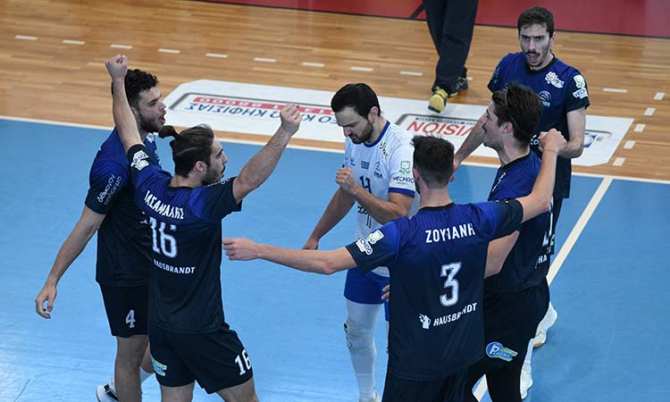 Volley League (θέσεις 5-8): Επιβεβαίωσε τον τίτλο του φαβορί η Κηφισιά κερδίζοντας 3-0 τον ΟΦΗ