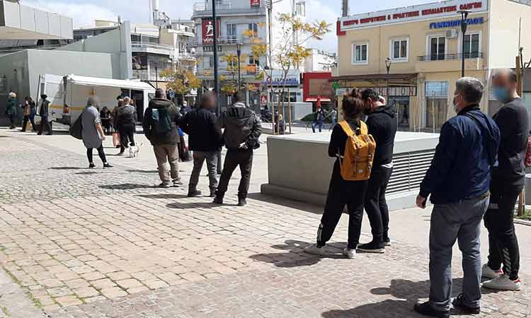 Εκατοντάδες rapid tests την Τρίτη 6 Απριλίου στην πλατεία Ευτέρπης Αμαρουσίου