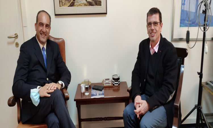 Με τον βουλευτή Δ. Καιρίδη συναντήθηκε ο επικεφαλής της παράταξης Χαλάνδρι Ορίζοντας 2023 Μ. Κρανίδης