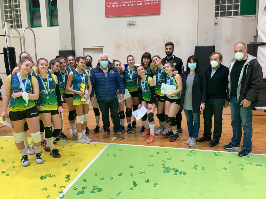 Πρωταθλήτριες ΕΣΠΑΑΑ οι Κορασίδες 3 του ΣΦΑ Μελισσίων «Ο Φοίβος»