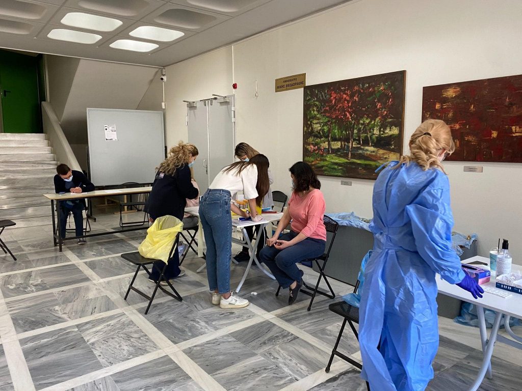 Rapid tests στο δημαρχείο Παπάγου – Χολαργού τη Δευτέρα 6 Ιουνίου