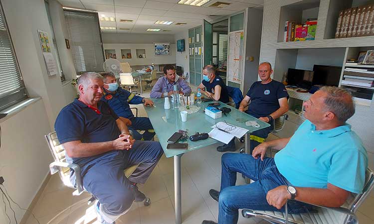 Για τα μέτρα ετοιμότητας του Δήμου Βριλησσίων στη θερινή περίοδο ενημερώθηκε ο πρόεδρος του ΣΠΑΠ