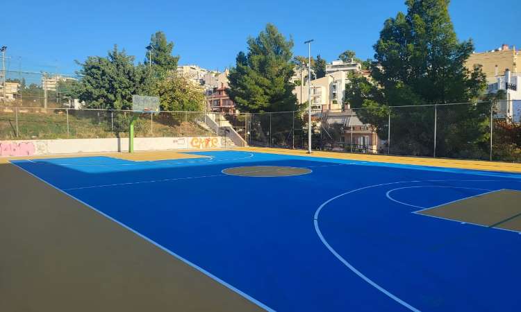 Στρ. Σαραούδας: Παραδίδεται σύντομα το ανοιχτό γήπεδο μπάσκετ παραπλεύρως του 4ου Γυμνασίου Μεταμόρφωσης