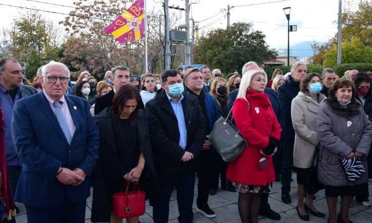 Στις εορταστικές εκδηλώσεις για την πολιούχο της Λυκόβρυσης Αγία Βαρβάρα ο Τ. Μαυρίδης