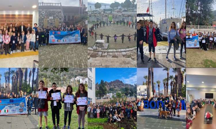 Μαθητές και εκπαιδευτικοί του 2ου Δημοτικού Νέας Ερυθραίας στην Αλικαρνασσό για το πρόγραμμα Erasmus