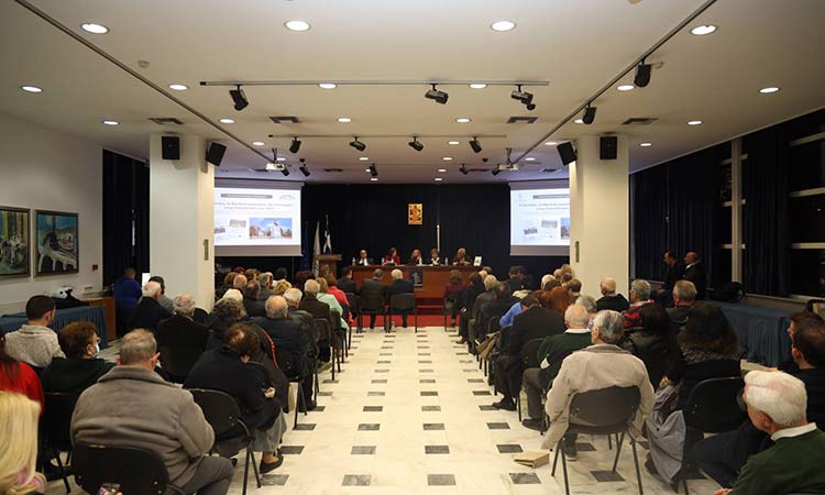 Ο δήμαρχος Αμαρουσίου στην εκδήλωση της Ένωσης Πελοποννησίων για την παρουσίαση του βιβλίου «Η Τρίπολη στοχάζεται την ιστορία της και την παλιά κοινωνική της ζωή»