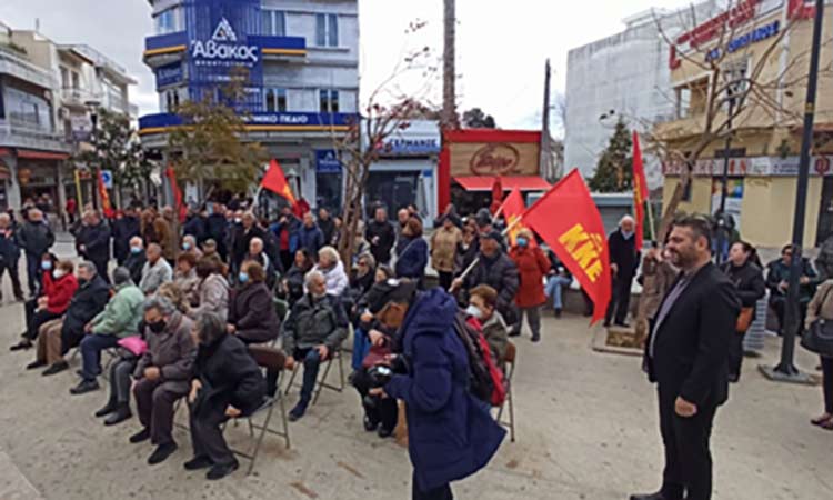 «Μπαράζ» εκδηλώσεων από το ΚΚΕ στις γειτονιές του Βόρειου Τομέα Αθηνών