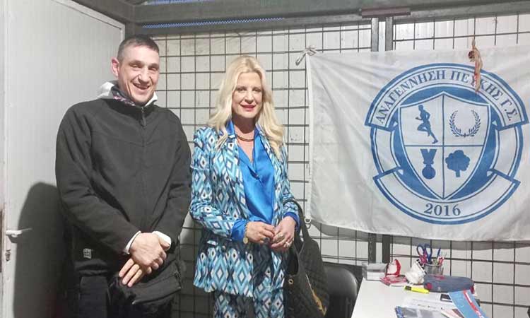 Με το Δ.Σ. του Γ.Σ. Πεύκης «Αναγέννηση» συναντήθηκε η υποψήφια δήμαρχος Μαρίνα Σταυράκη – Πατούλη