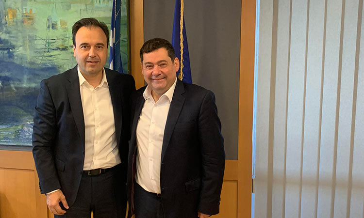 Τον υπουργό Ψηφιακής Διακυβέρνησης Δημήτρη Παπαστεργίου συνάντησε ο δήμαρχος Λυκόβρυσης – Πεύκης