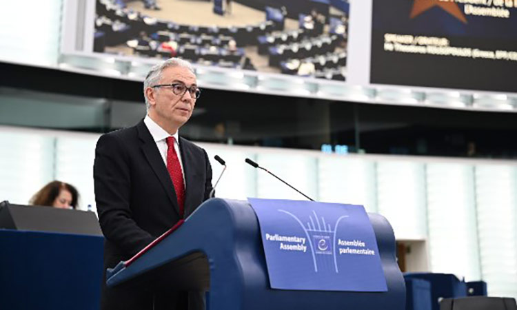 Ο Θοδωρής Ρουσόπουλος 35ος πρόεδρος της Κοινοβουλευτικής Συνέλευσης του Συμβουλίου της Ευρώπης