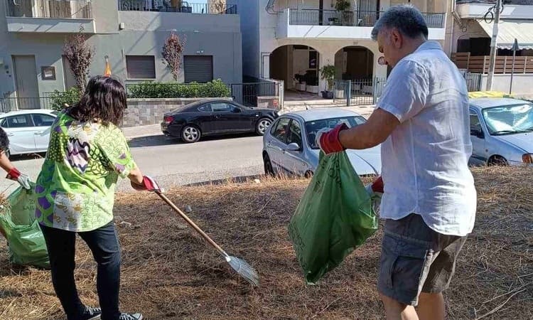 Δράση εθελοντικού καθαρισμού στη Νέα Ιωνία