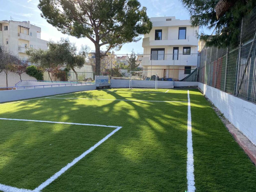 Γήπεδο 5×5 στο 1ο Δημοτικό Σχολείο Λυκόβρυσης