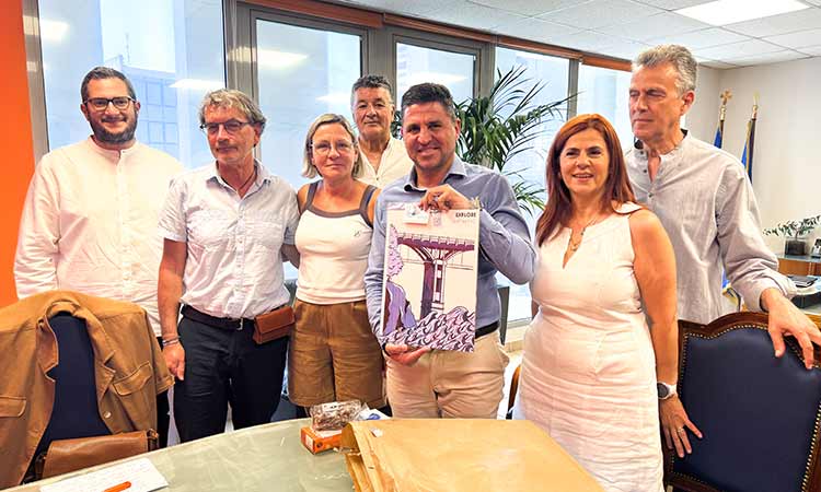 Στον Δήμο Αγίας Παρασκευής αντιπροσωπεία της αδελφοποιημένης γαλλικής πόλης Saint-Brieuc