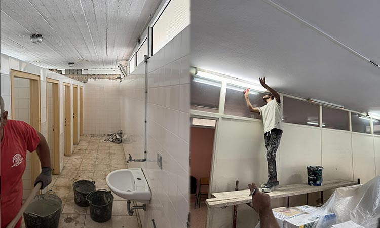 «Έπιασαν» δουλειά τα τεχνικά συνεργία στα σχολεία του Δήμου Ηρακλείου Αττικής