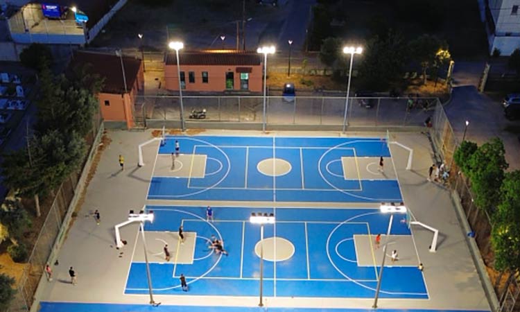 Παραδόθηκε το νέο Αθλητικό Κέντρο οδού Τήνου στο Χαλάνδρι