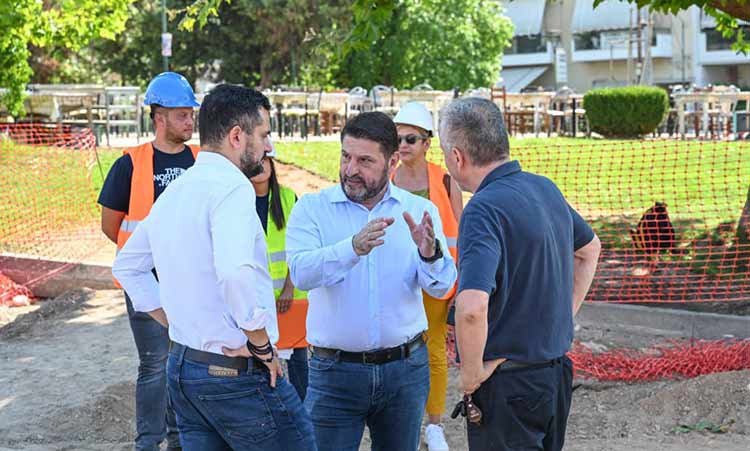 Υπό εξέλιξη έργα ύψους 22 εκατ. ευρώ επιθεώρησε ο Νίκος Χαρδαλιάς στον Δήμο Αγίων Αναργύρων – Καματερού