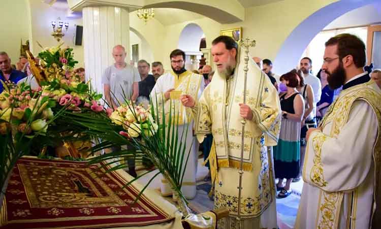 Η εορτή της Κοιμήσεως της Θεοτόκου στο Ηρακλειο Αττικής