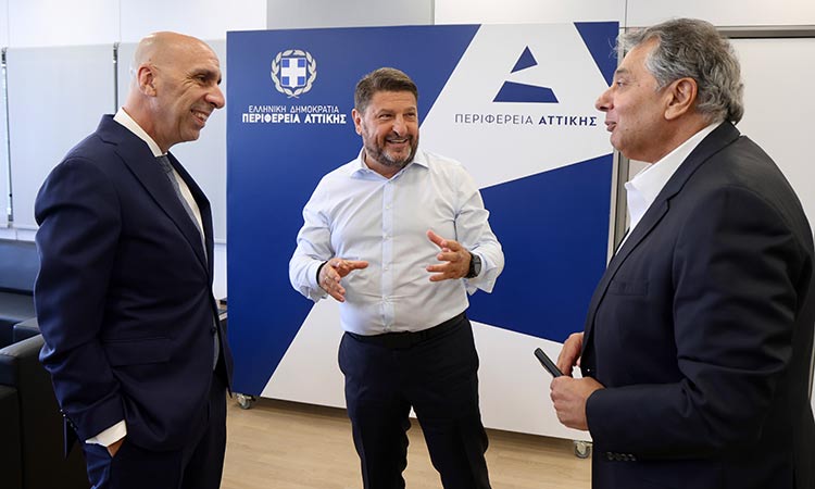 Συνάντηση περιφερειάρχη Αττικής με τους προέδρους ΕΒΕΑ και ΕΒΕΠ