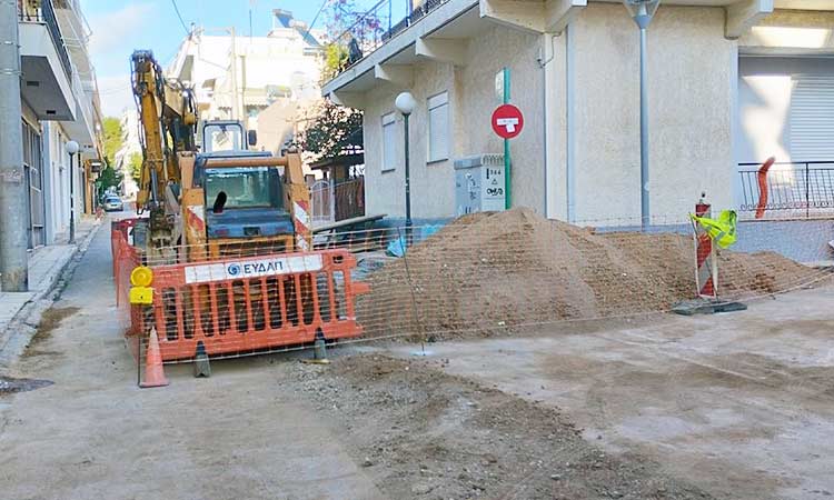 Ανανεώνεται το δίκτυο αποχέτευσης στον Δήμο Ηρακλείου Αττικής