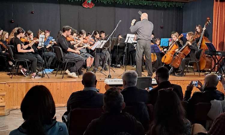 Μία ξεχωριστή συναυλία έδωσε η Συμφωνική Ορχήστρα Νέων του Δήμου Χαλανδρίου
